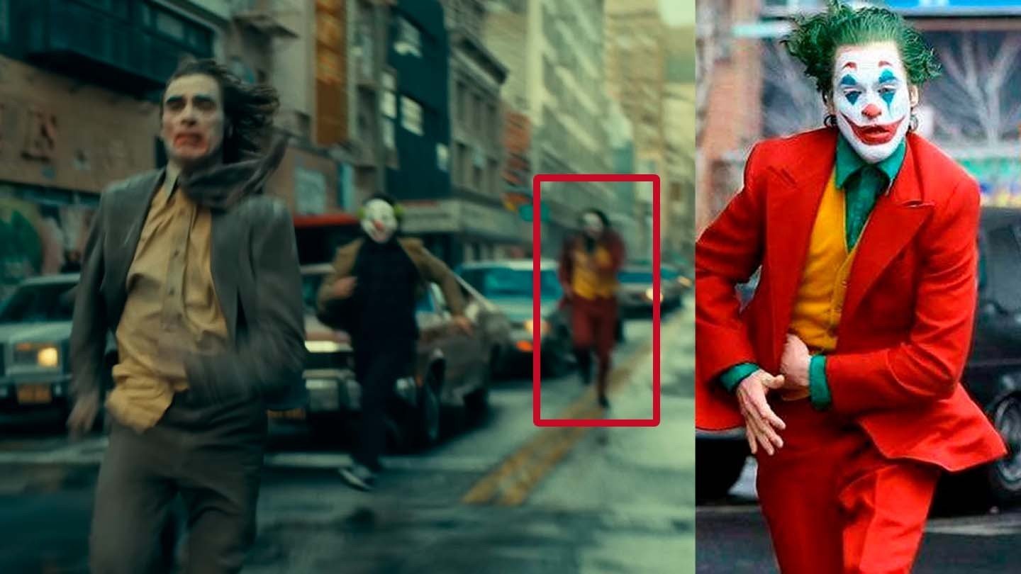 Imagem: À esquerda, um momento do trailer, à direita uma captura de tela da fantasia da primeira parte. Ensigame