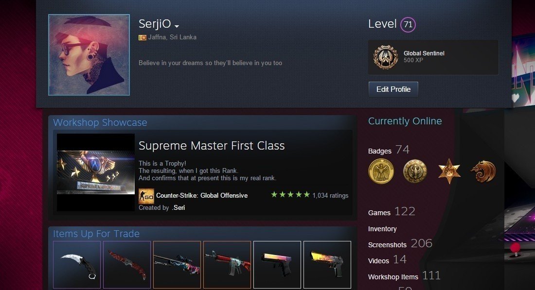 Melhores fotos de perfil do CS GO