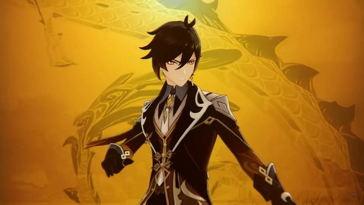 Image: distractify.com / Zhongli from Genshin Impact