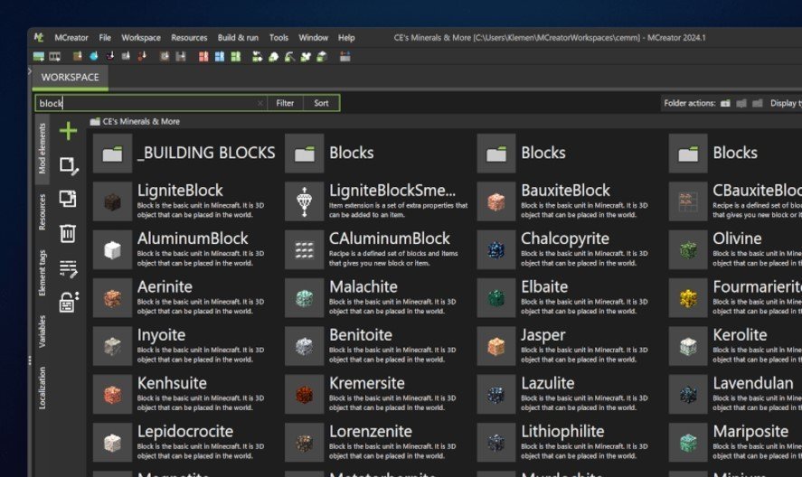 Imagem: mcreator.net