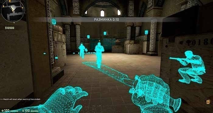 Como habilitar o WH no console do CSGO