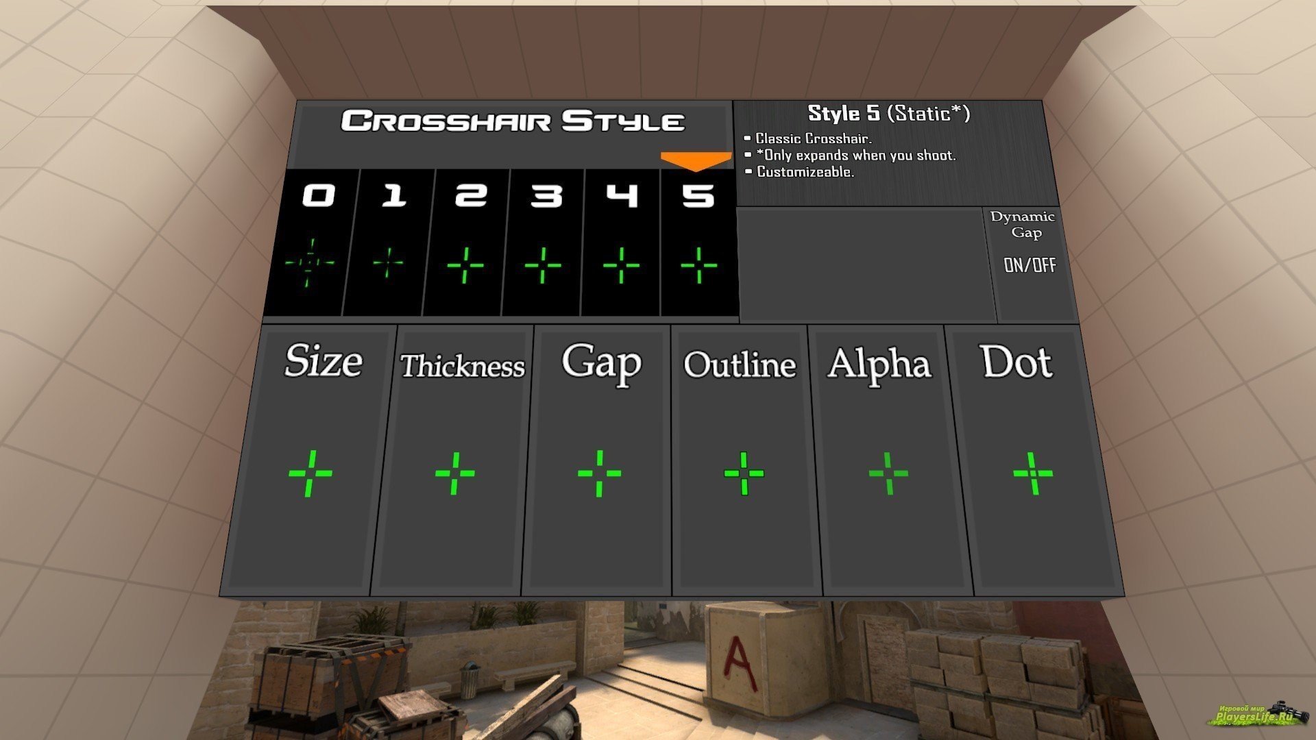 Três melhores miras no CSGO e suas configurações