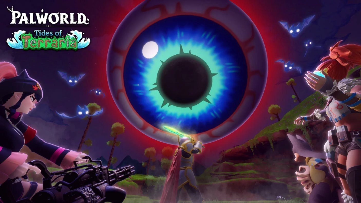 Palworld e Terraria se unem em crossover gratuito neste verão