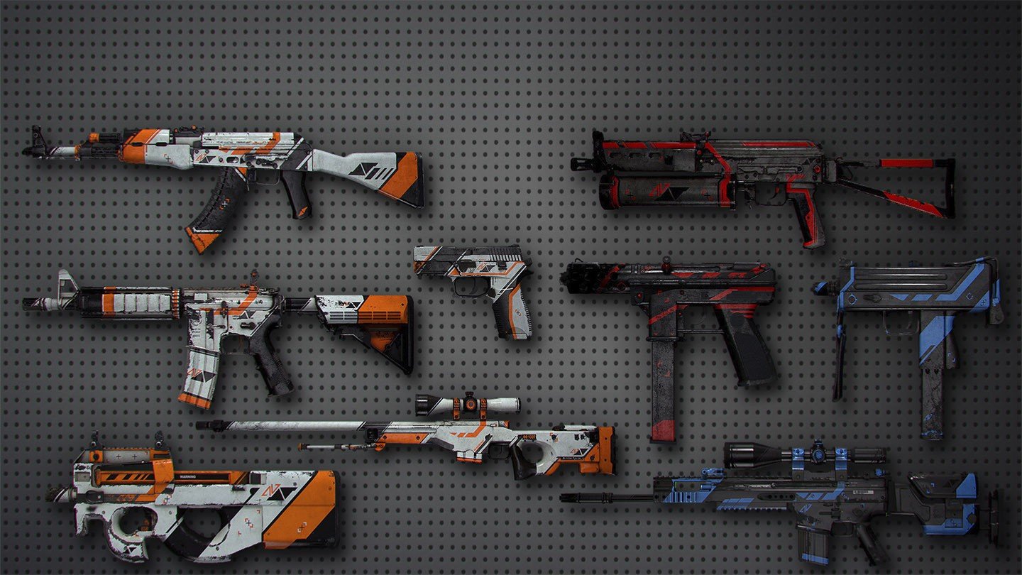 Todos os modelos de arma no CS 2 com fotos nomes e preços