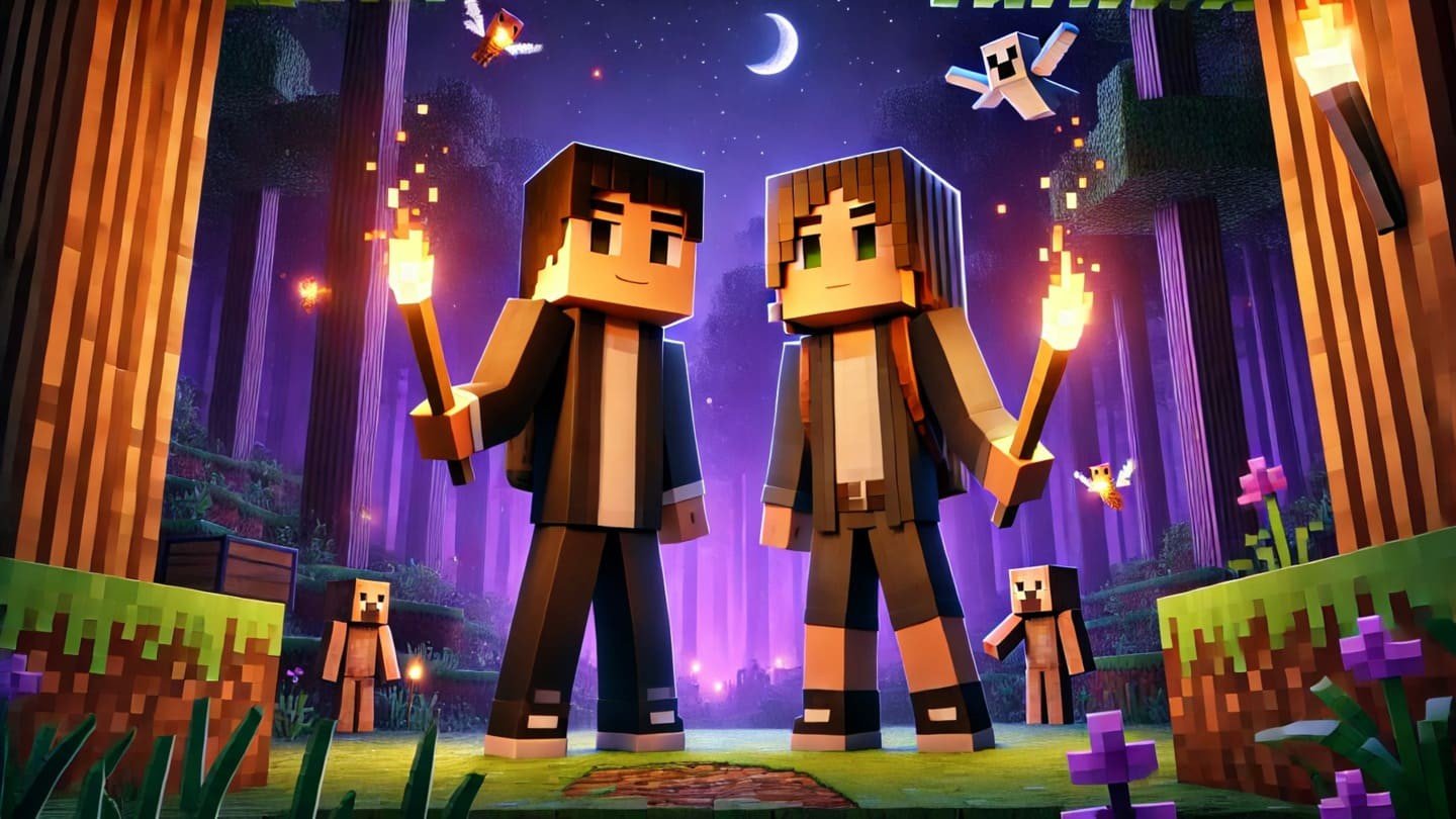 Cube Minecraft aventure  créer un serveur et explorer le monde