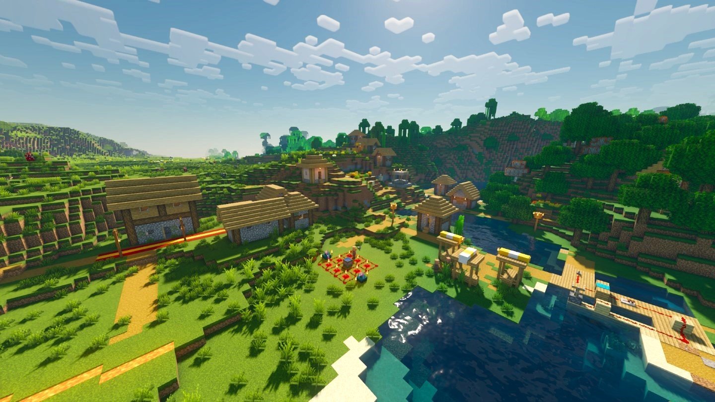 O bastião da vida em um vasto mundo  como encontrar uma vila no Minecraft