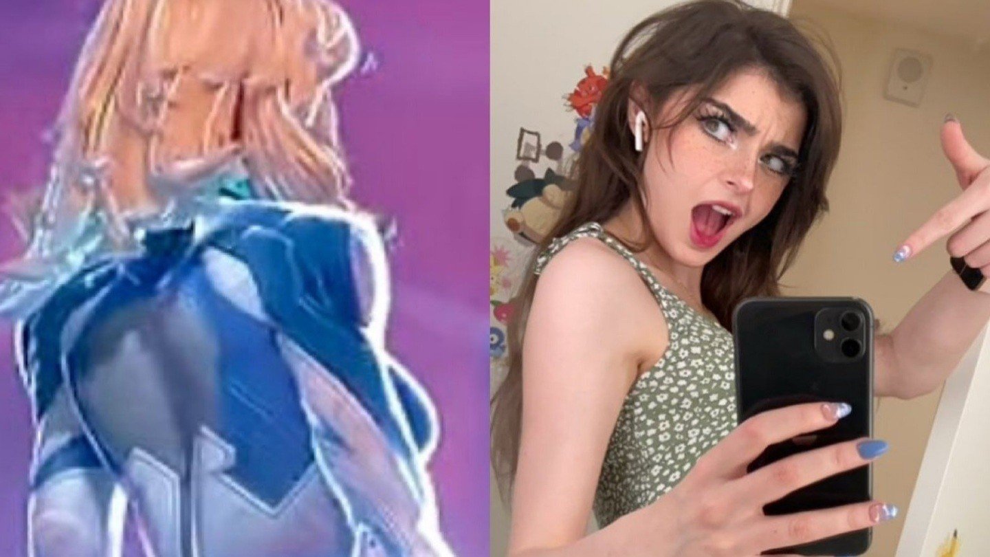 Yes Thats my ass The streamer admitted to giving her figure to Psylocke and the Invisible Lady in Marvel Rivals