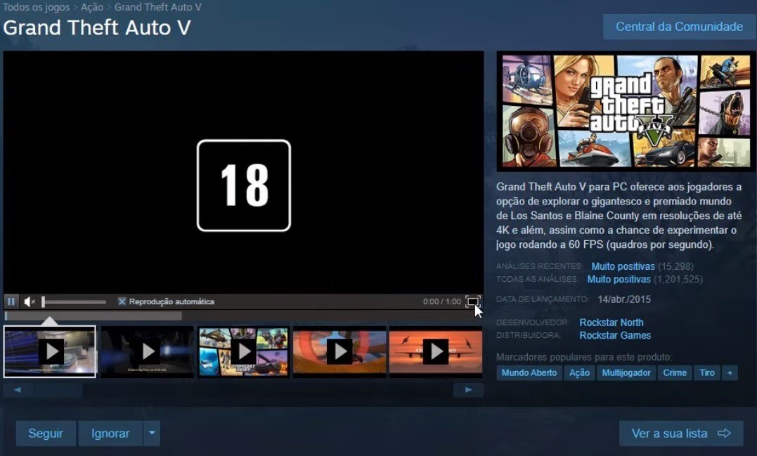 Fonte: Steam Launcher