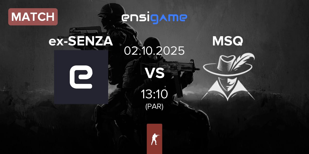 Partida ex-SENZA vs Mousquetaires MSQ | 02.10