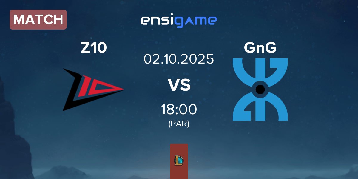 Match Zero Tenacity Z10 vs GnG Amazigh GnG | 02.10