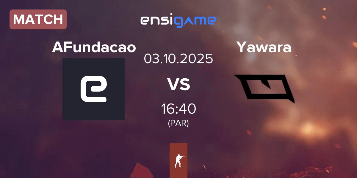 Match A Fundacao AF vs Yawara Esports Yawara | 03.10