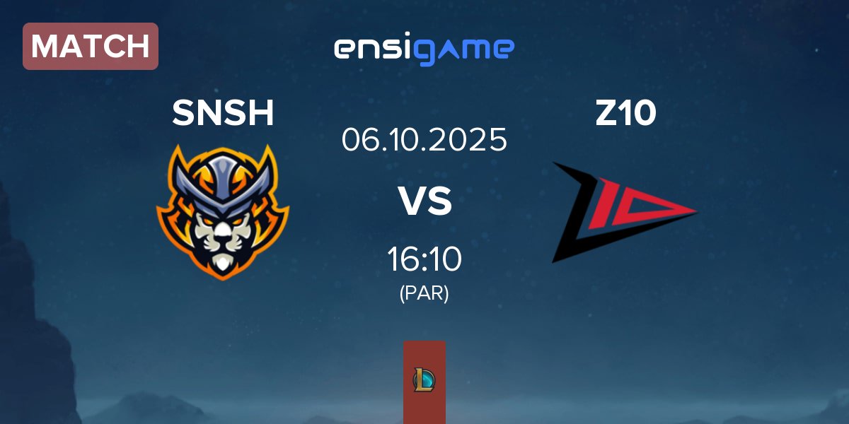Match Senshi eSports SNSH vs Zero Tenacity Z10 | 06.10