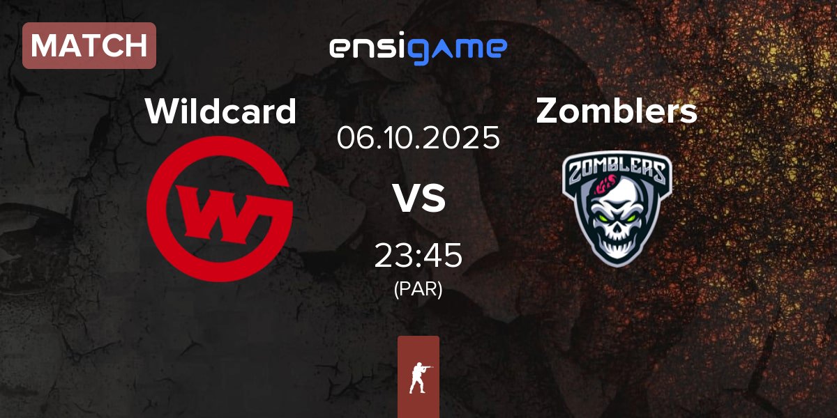 Partida Wildcard Gaming Wildcard vs Zomblers | 06.10