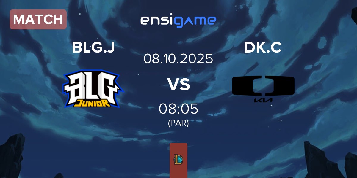 Match Bilibili Gaming Junior BLG.J vs Dplus KIA Challengers DK.C | 08.10