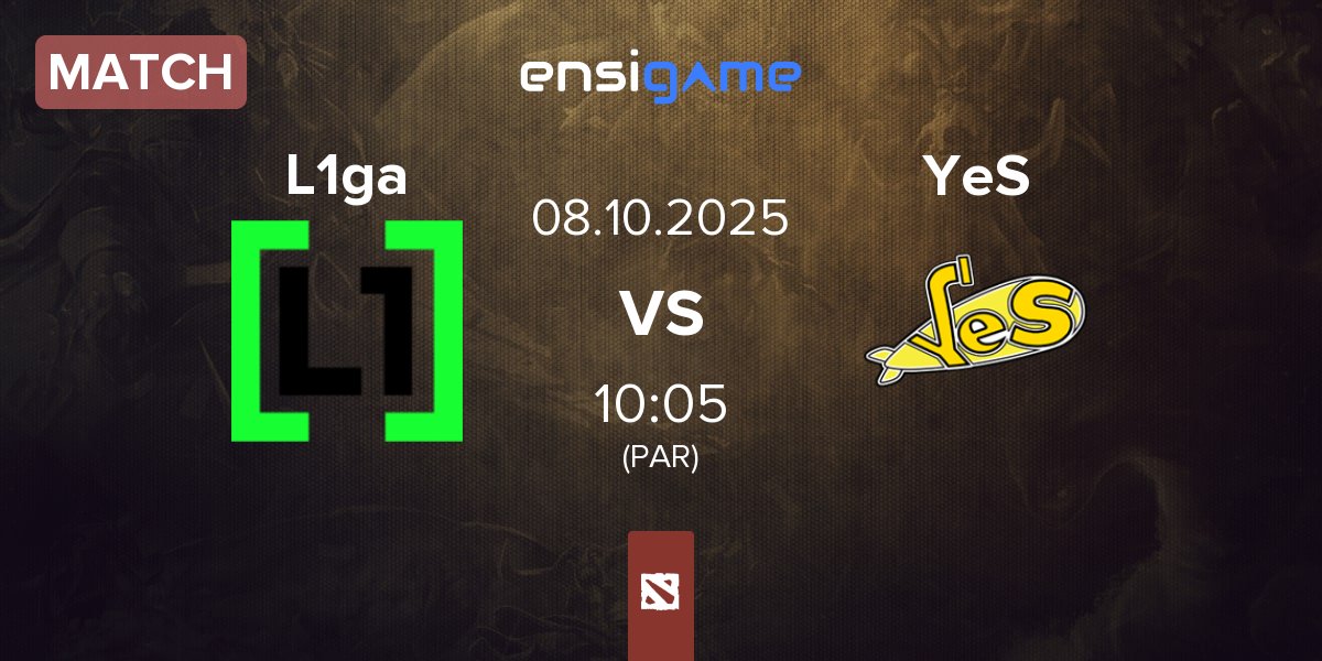 Match L1ga Team L1ga vs Yellow Submarine YeS | 08.10