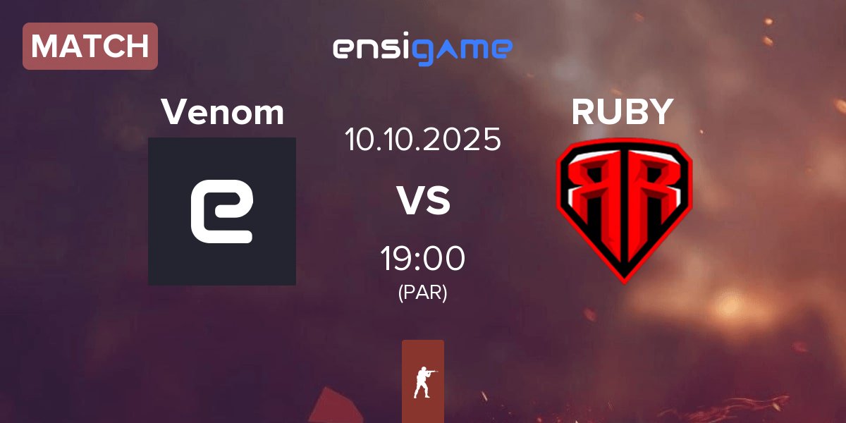 Partida Team Venom Venom vs RUBY | 10.10