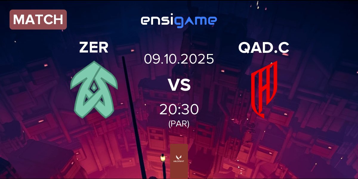 Match Zerance Mint ZER vs AlQadsiah Corals QAD.C | 09.10