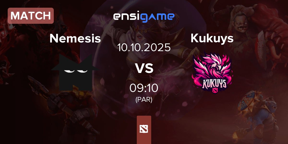 Match Team Nemesis Nemesis vs KuKuys Kukuys | 10.10
