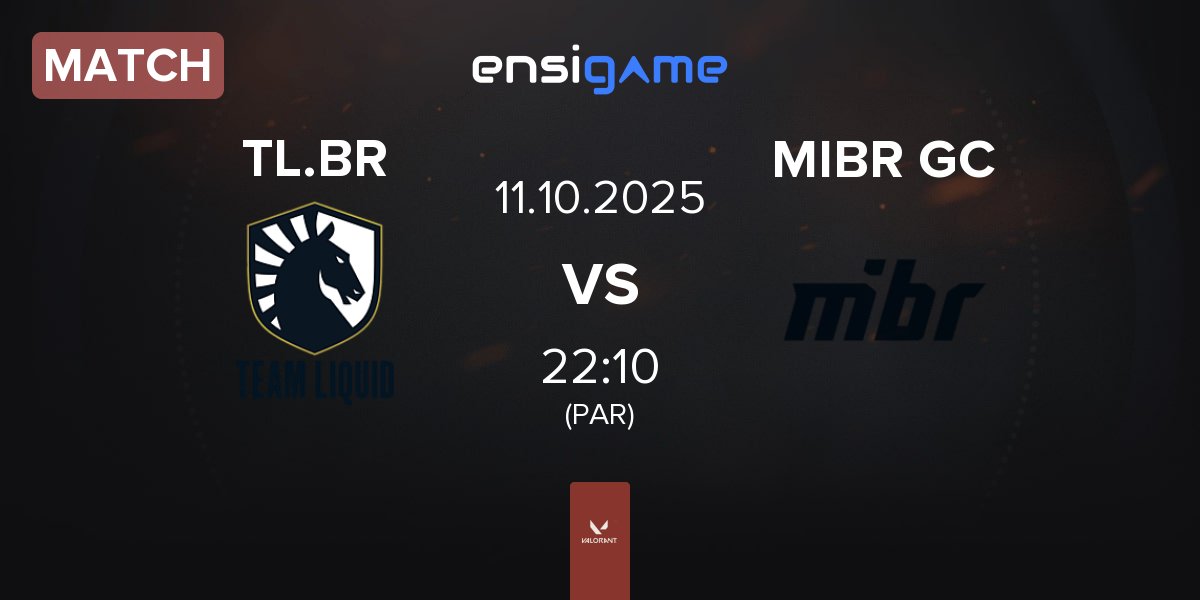 Match Team Liquid Brazil TLB vs Made in Brazil GC MIBR GC | 11.10