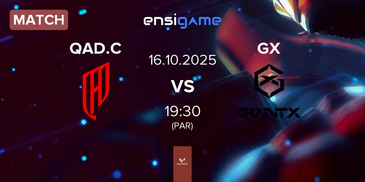 Partida AlQadsiah Corals QAD.C vs GIANTX GC GX | 16.10