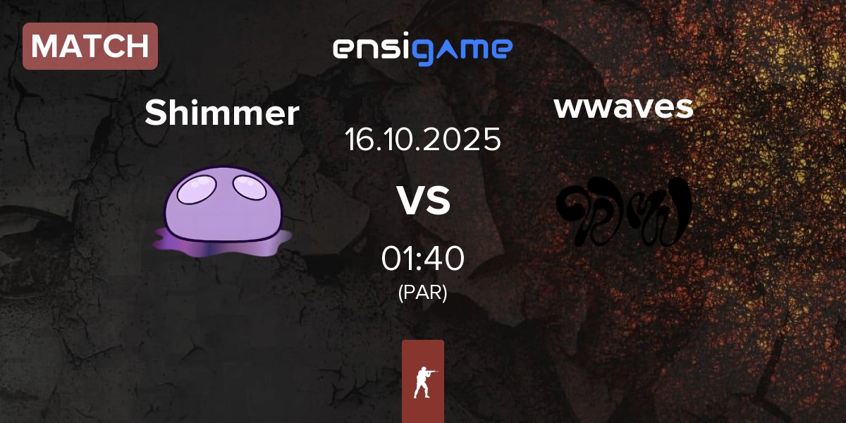 Match Shimmer vs wwaves | 16.10