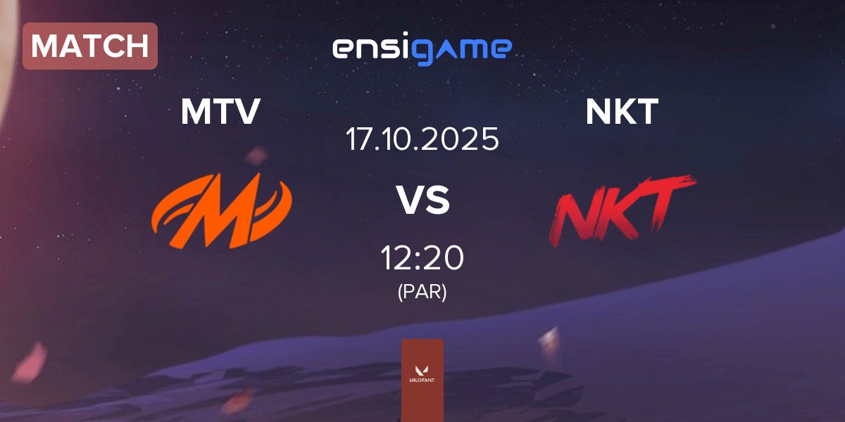Match Motiv Esports MTV vs Team NKT NKT | 17.10