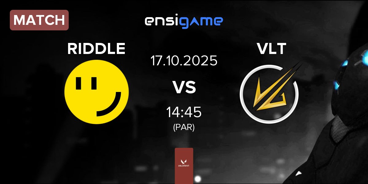 Match RIDDLE ORDER RIDDLE vs Velocity Gaming VLT | 17.10