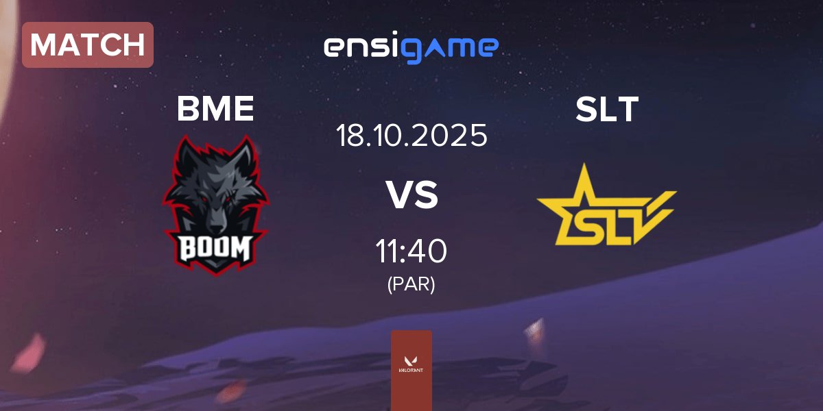 Match BOOM Esports BME vs SLT | 18.10