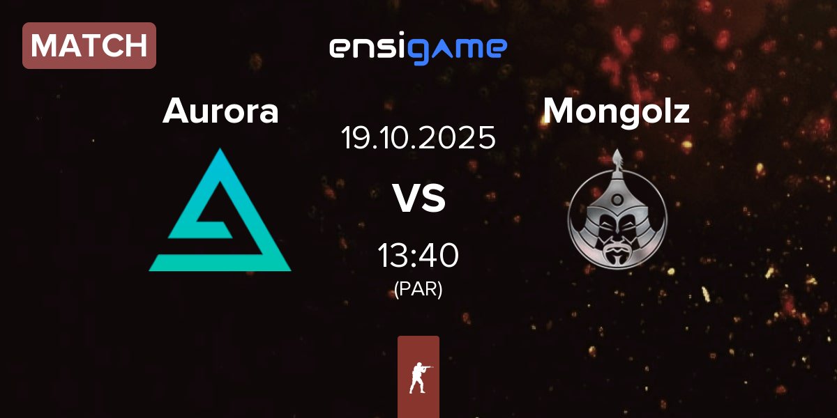 Match Aurora Gaming Aurora vs The Mongolz Mongolz | 19.10