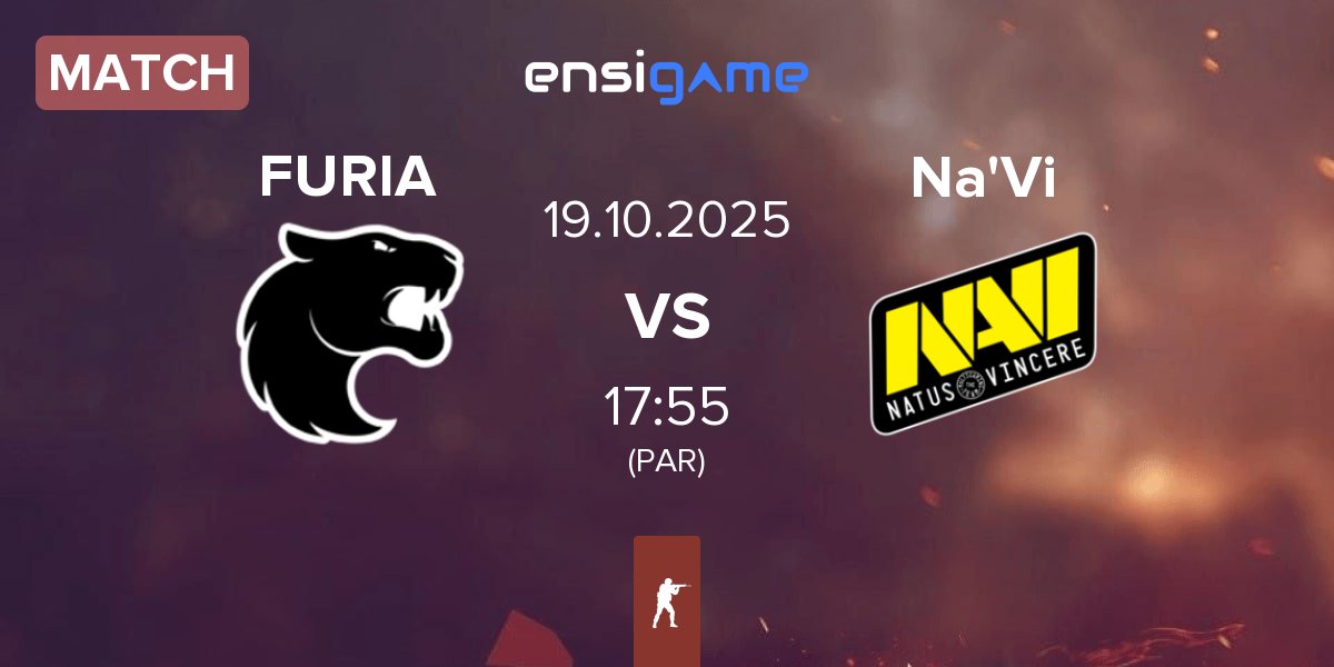 Match FURIA Esports FURIA vs Natus Vincere Na'Vi | 19.10