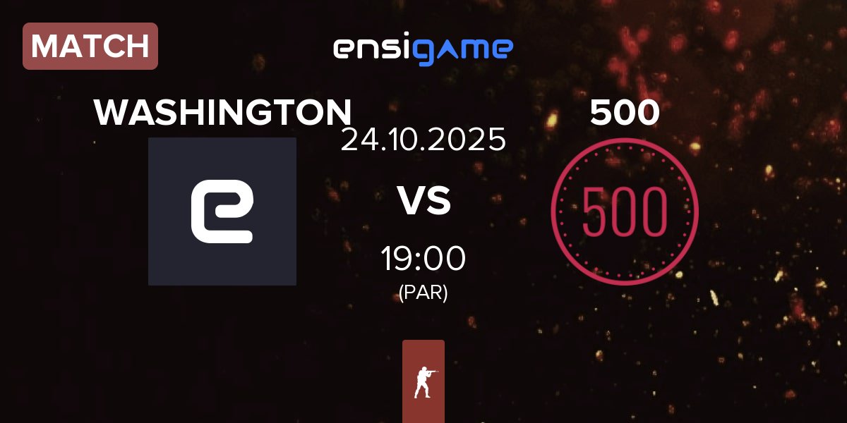 Partida WASHINGTON vs 500 | 24.10