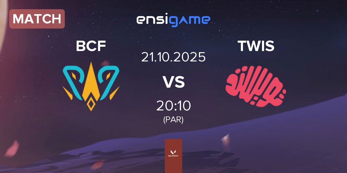 Match BBL PCIFIC BCF vs Twisted Minds TWIS | 21.10
