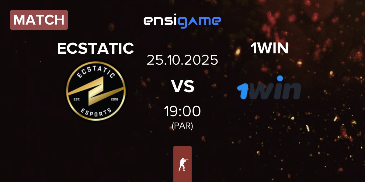 Partida ECSTATIC vs 1w Team 1WIN | 25.10