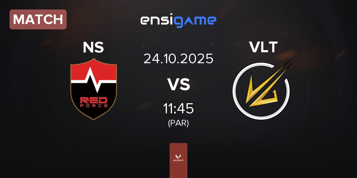 Partida Nongshim RedForce NS vs Velocity Gaming VLT | 24.10