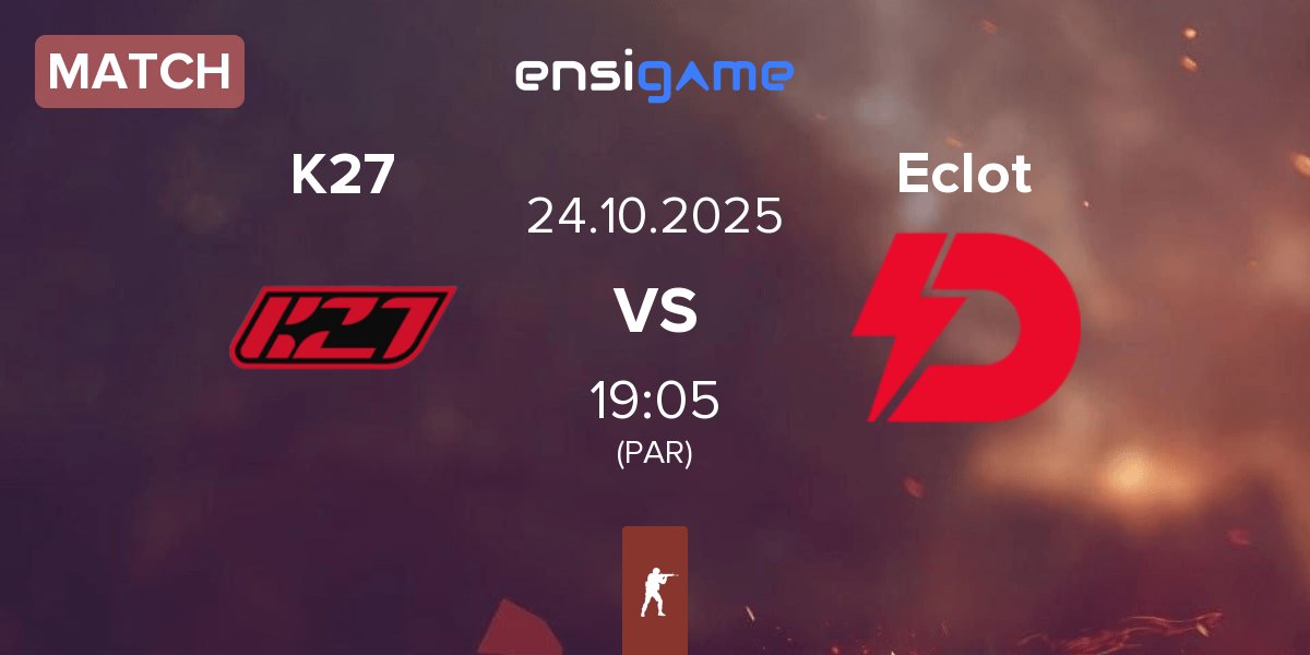 Partida K27 vs Dynamo Eclot Eclot | 24.10