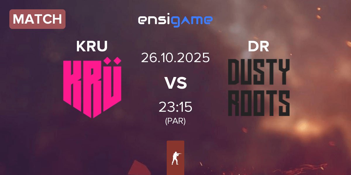 Match KRU Esports KRU vs Dusty Roots DR | 26.10