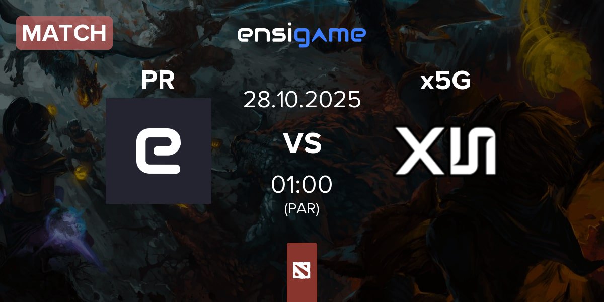 Match Peru Rejects PR vs x5 Gaming x5G | 27.10