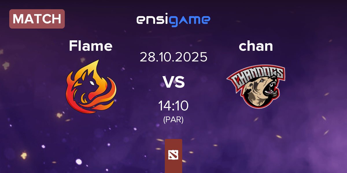 Match Flame vs chandogs chan | 28.10
