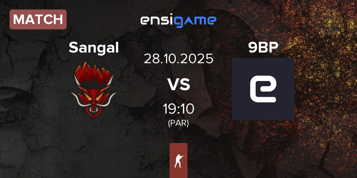 Partida Sangal Esports Sangal vs 9BoomPro 9BP | 28.10