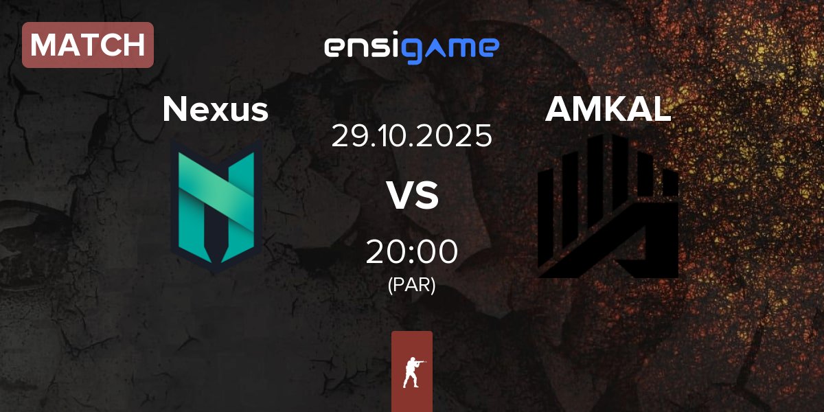 Partida Nexus Gaming Nexus vs AMKAL ESPORTS AMKAL | 29.10
