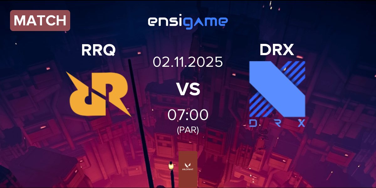 Match Rex Regum Qeon RRQ vs DRX | 02.11