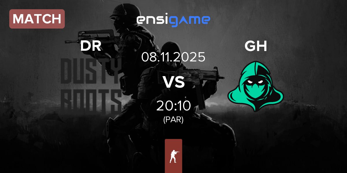 Match Dusty Roots DR vs Game Hunters GH | 08.11