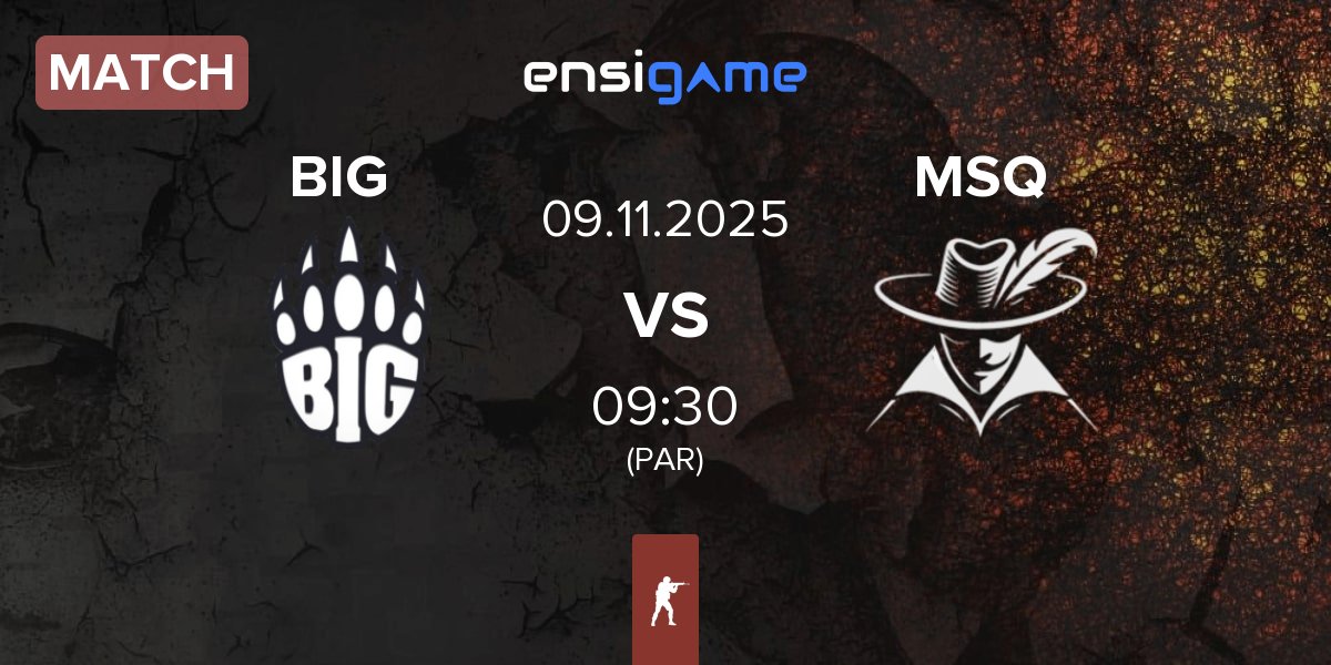 Match BIG BIG  vs Mousquetaires MSQ | 09.11