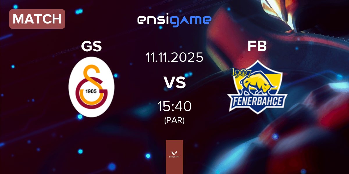 Partida Galatasaray Esports GS vs Fenerbahçe Esports FB | 11.11