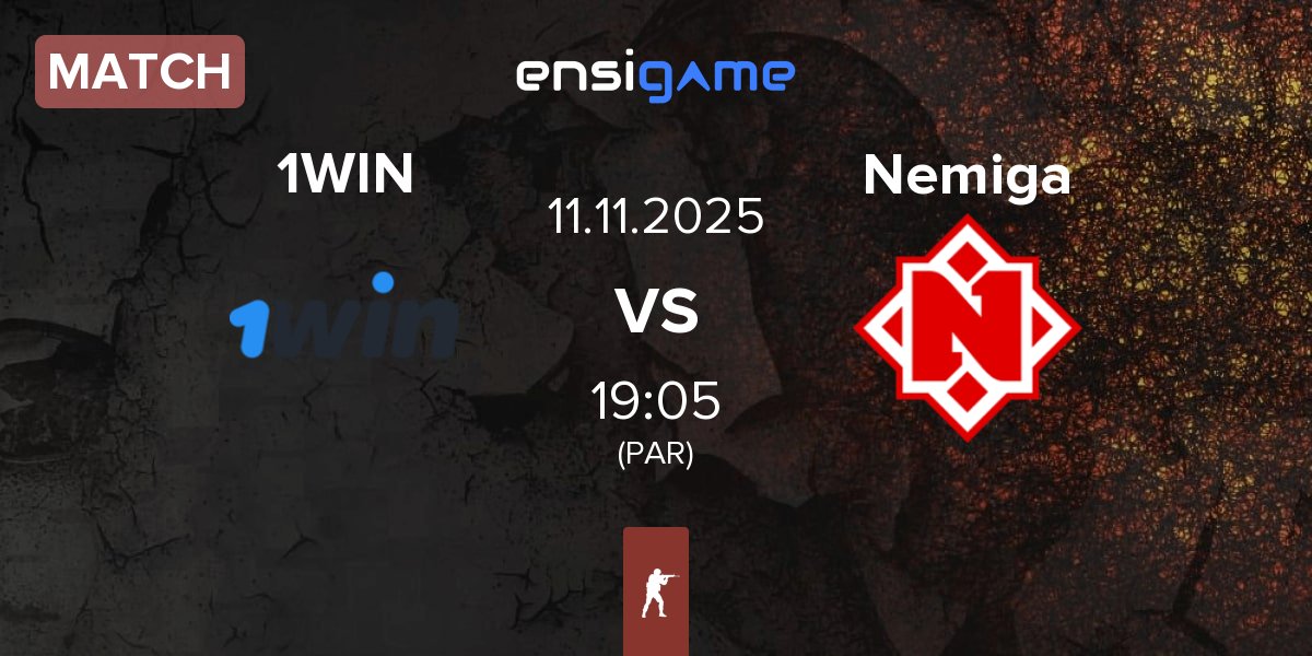 Partida 1w Team 1WIN vs Nemiga Gaming Nemiga | 11.11