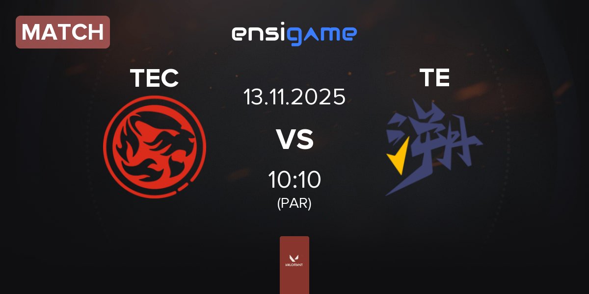 Partida Titan Esports Club TEC vs Trace Esports TE | 13.11
