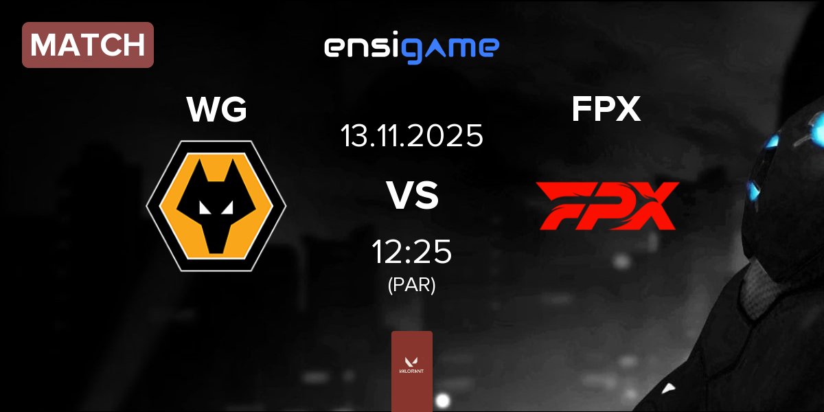 Match Wolves Esports WG vs FunPlus Phoenix FPX | 13.11