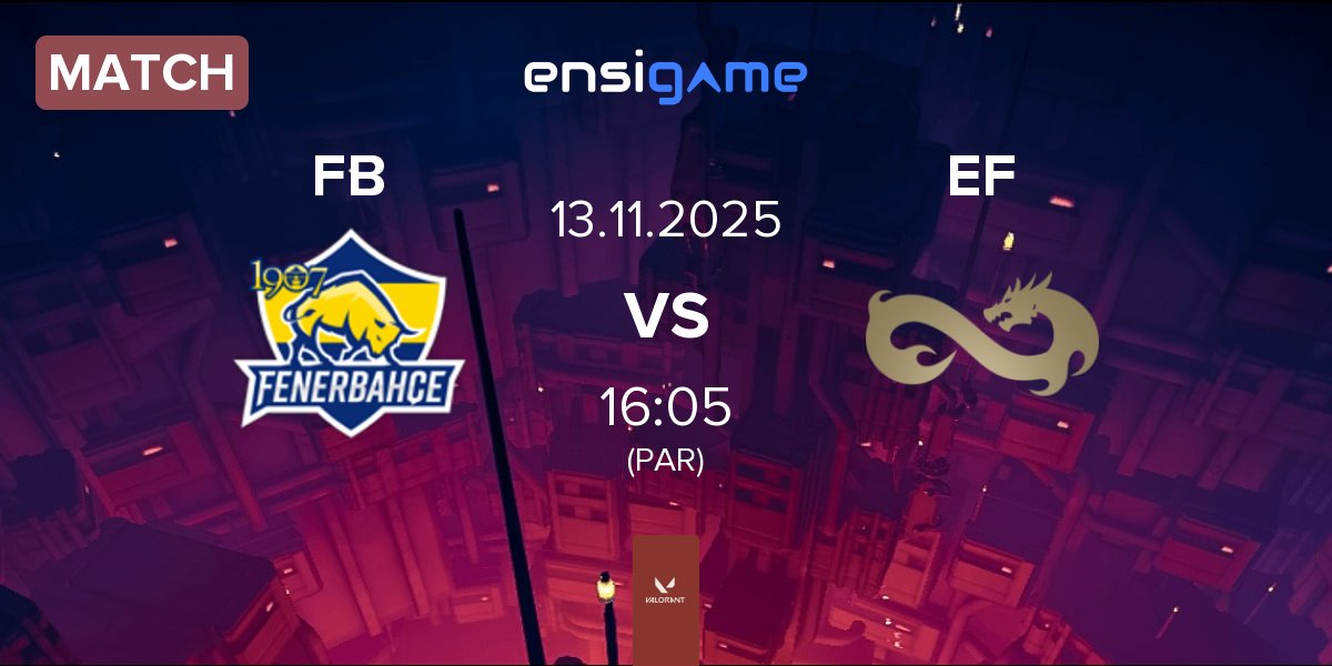 Partida Fenerbahçe Esports FB vs Eternal Fire EF | 13.11