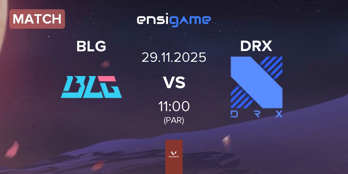 Match Bilibili Gaming BLG vs DRX | 29.11