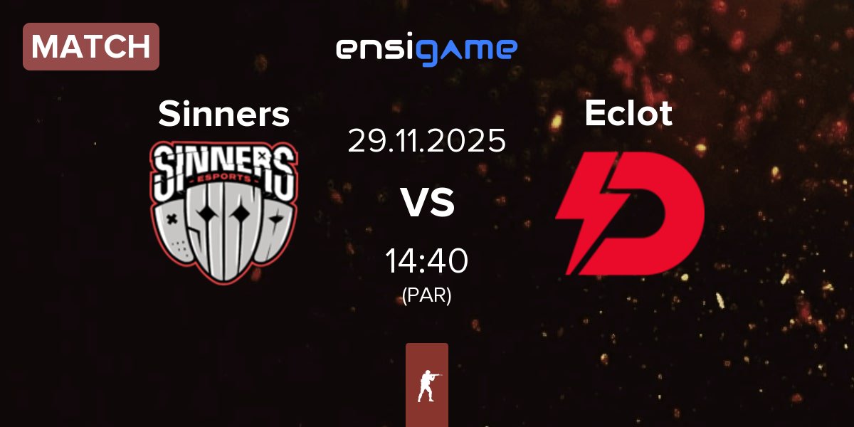 Match Sinners Esports Sinners vs Dynamo Eclot Eclot | 29.11